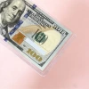Super-transparent laminated pvc concert ticket Polaroid storage protective case, commemorative banknote laser ticket hard card case Application Scenario